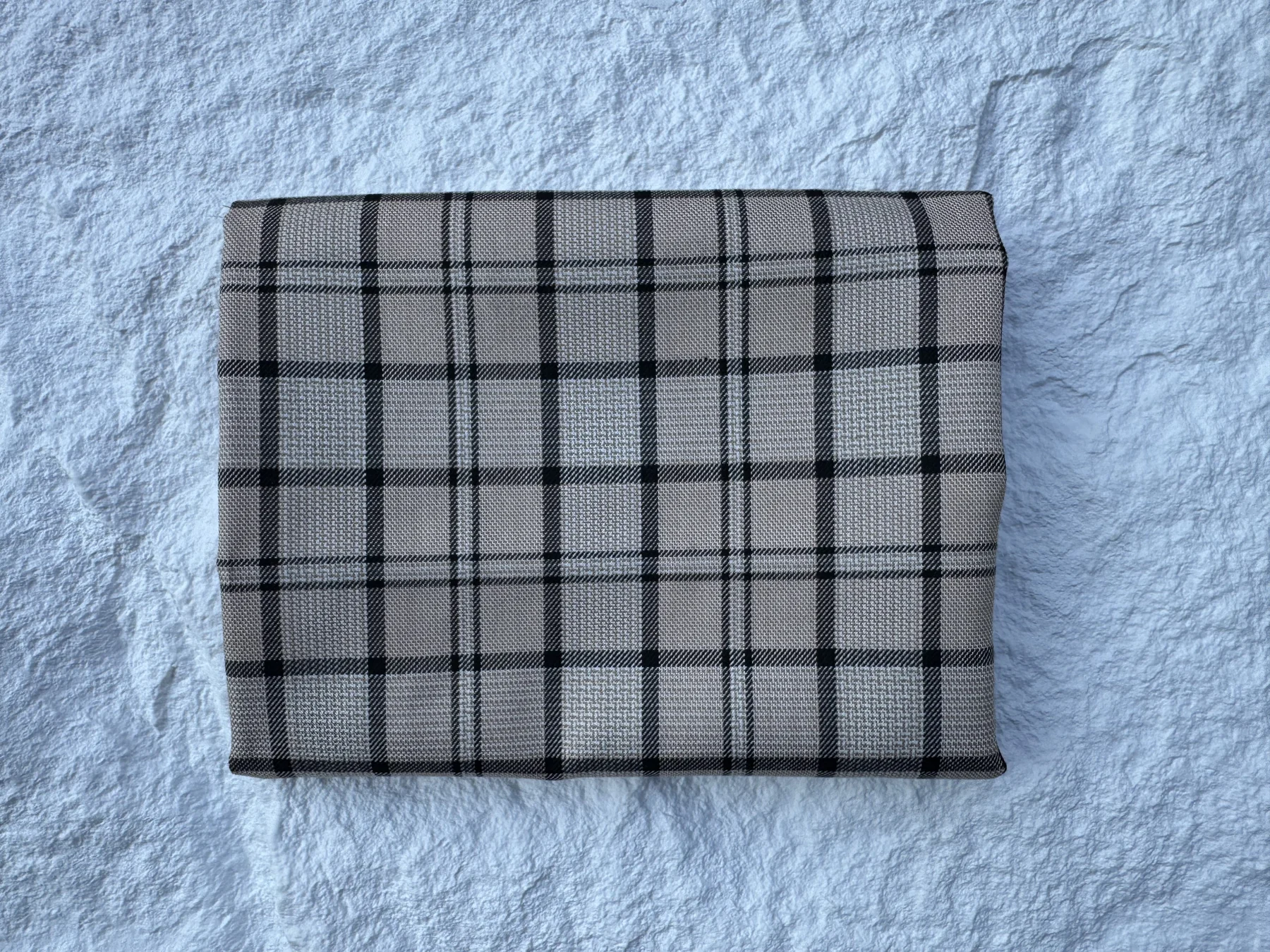 Neutral Glen Check T/R detail 3